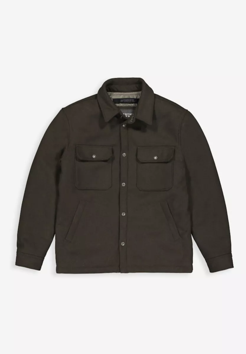 BUTCHER OF BLUE-Norbu padded wool jacket-M2514009-696 mocha brown-CREME
