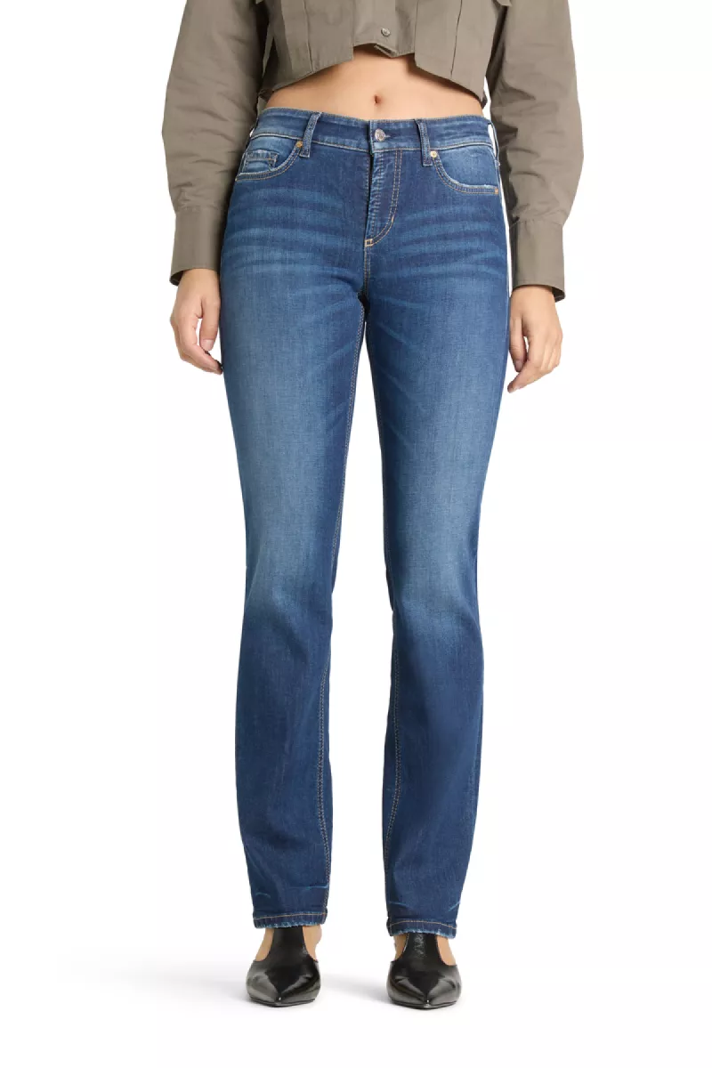 CAMBIO-Piper long-9182 0039 12-5295 Dark grinded-DONKER DENIM