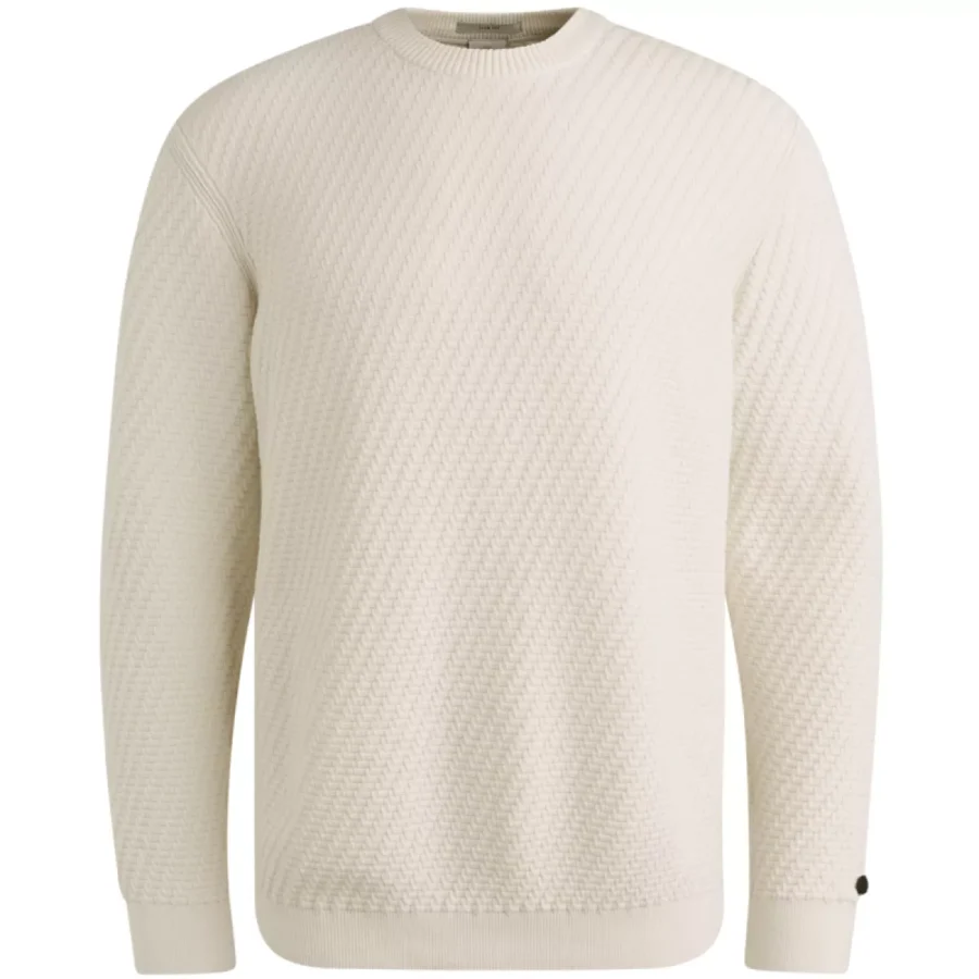 CAST IRON-Crewneck regular fit cotton stretc-CKW2509314-9001 Vaporous gray-GRIJS