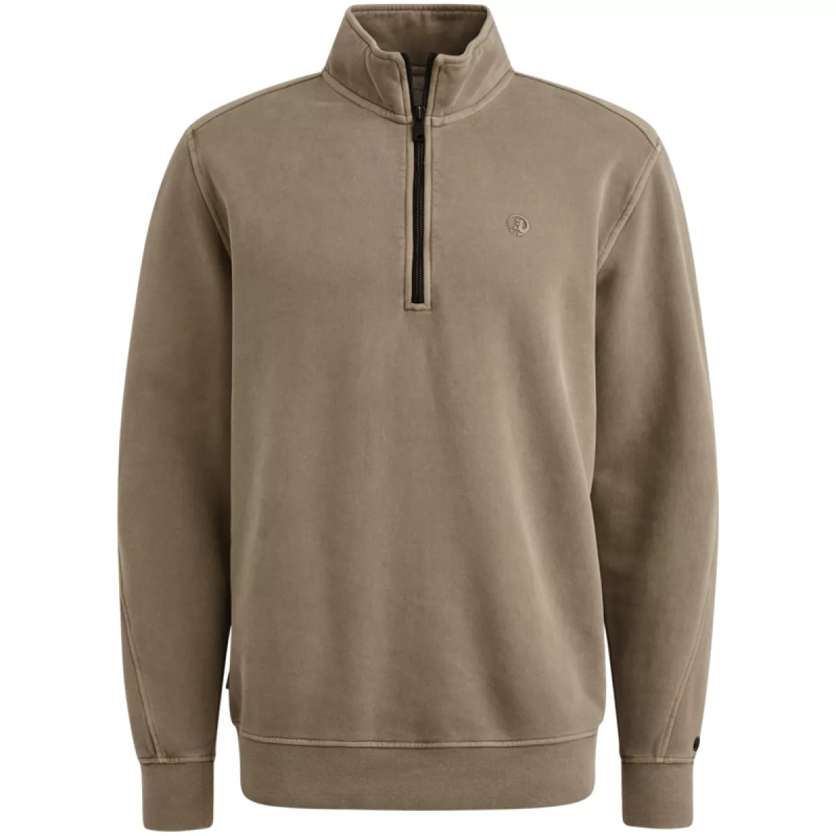 CAST IRON-Half zip collar regular fit peache-CSW2508443-8025 Brindle-ROOD