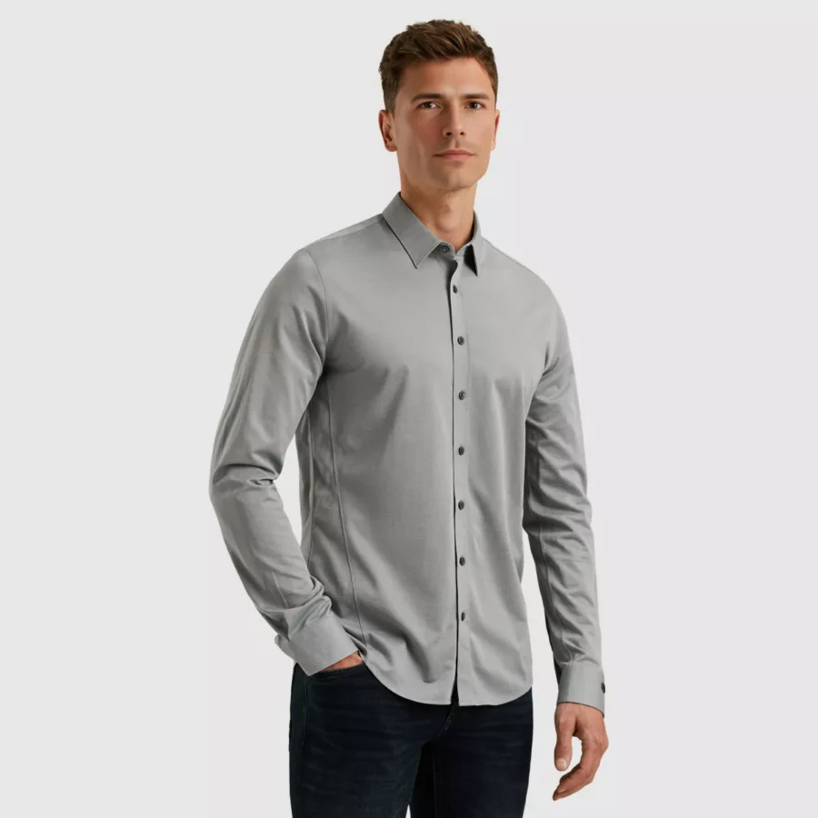 CAST IRON-LONG SLEEVE SHIRT Tec Jersey Light-CSI2509223-9096 Stormy weather-GRIJS