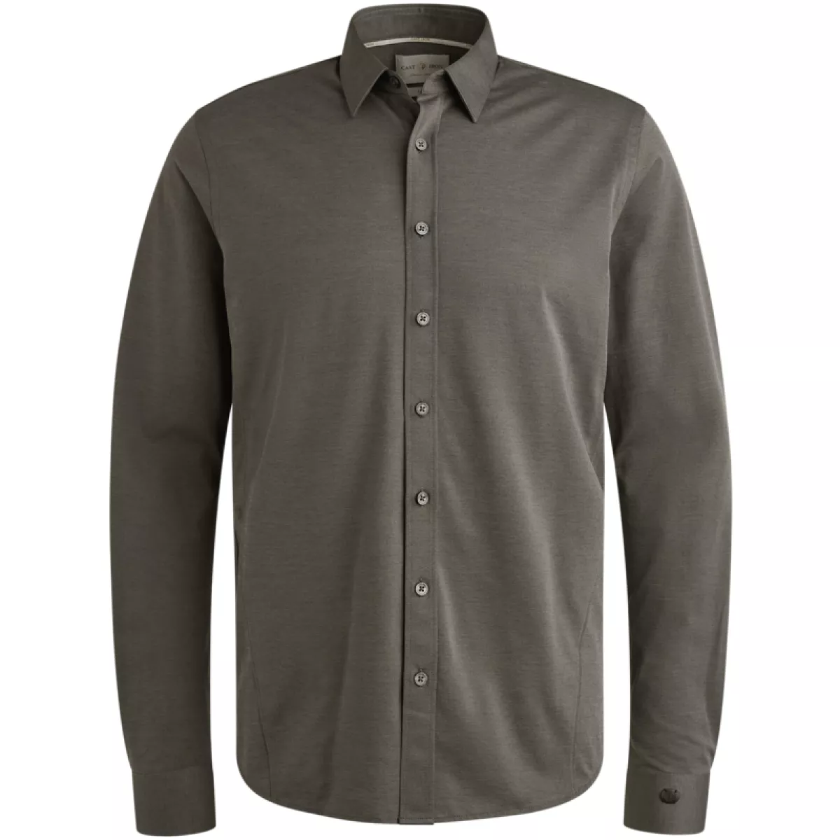 CAST IRON-LONG SLEEVE SHIRT Tec Jersey Light-CSI2509223-9159 Black sand-BLACK