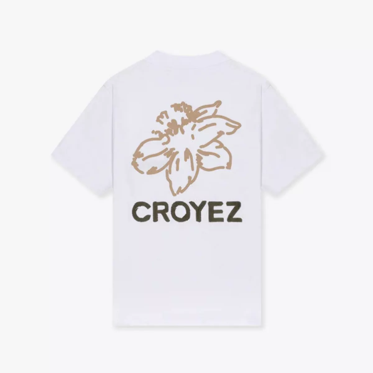 Croyez-Croyez gardener t-shirt-CR1-FW25-27-2100 White-WIT