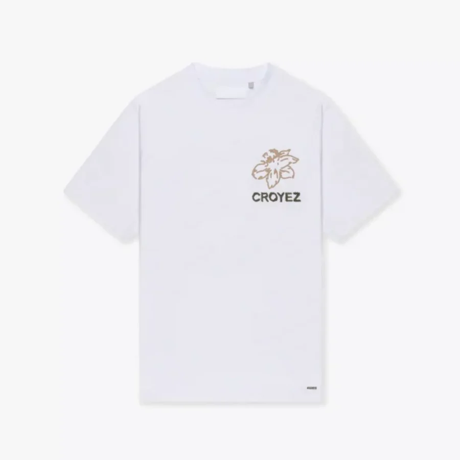 Croyez-Croyez gardener t-shirt-CR1-FW25-27-2100 White-WIT