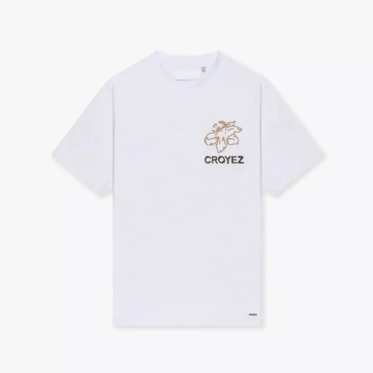 Croyez-Croyez gardener t-shirt-CR1-FW25-27-2100 White-WIT