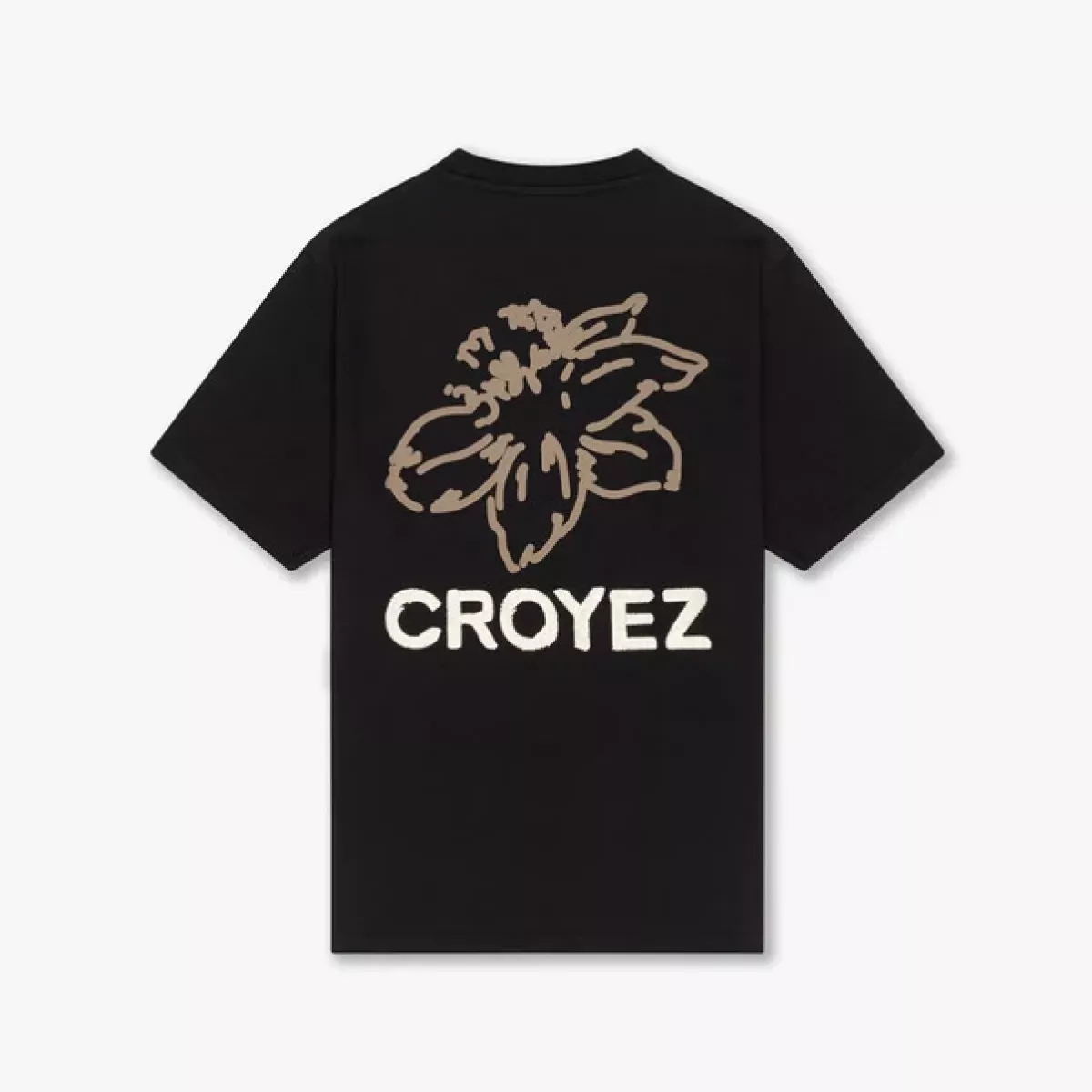 Croyez-Croyez gardener t-shirt-CR1-FW25-27-2900 Black-ZWART