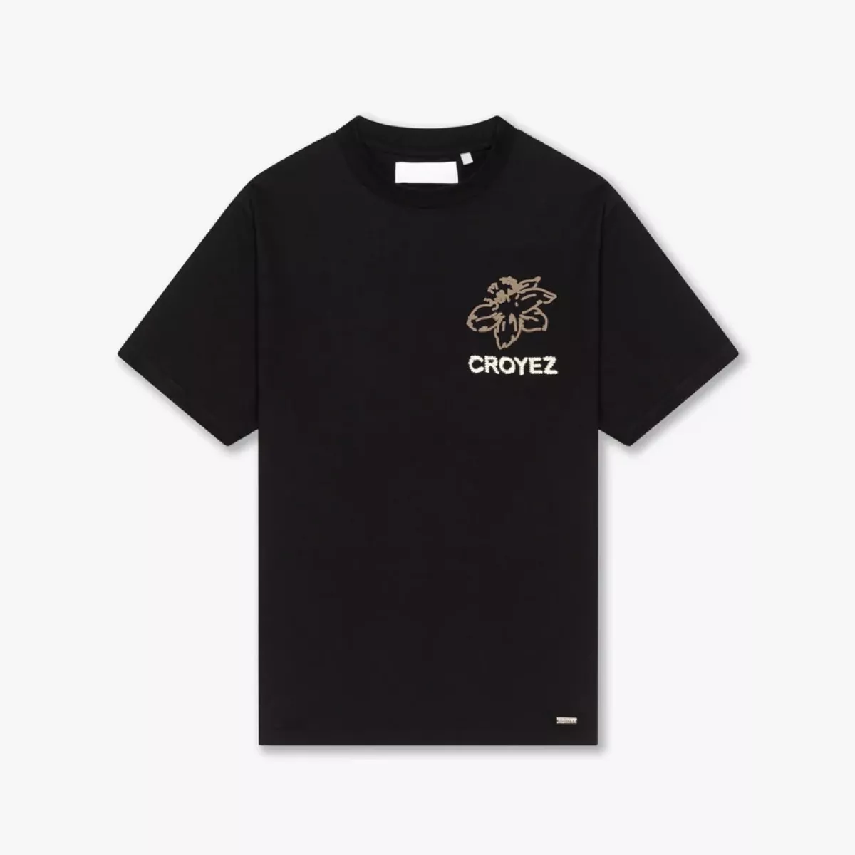 Croyez-Croyez gardener t-shirt-CR1-FW25-27-2900 Black-ZWART