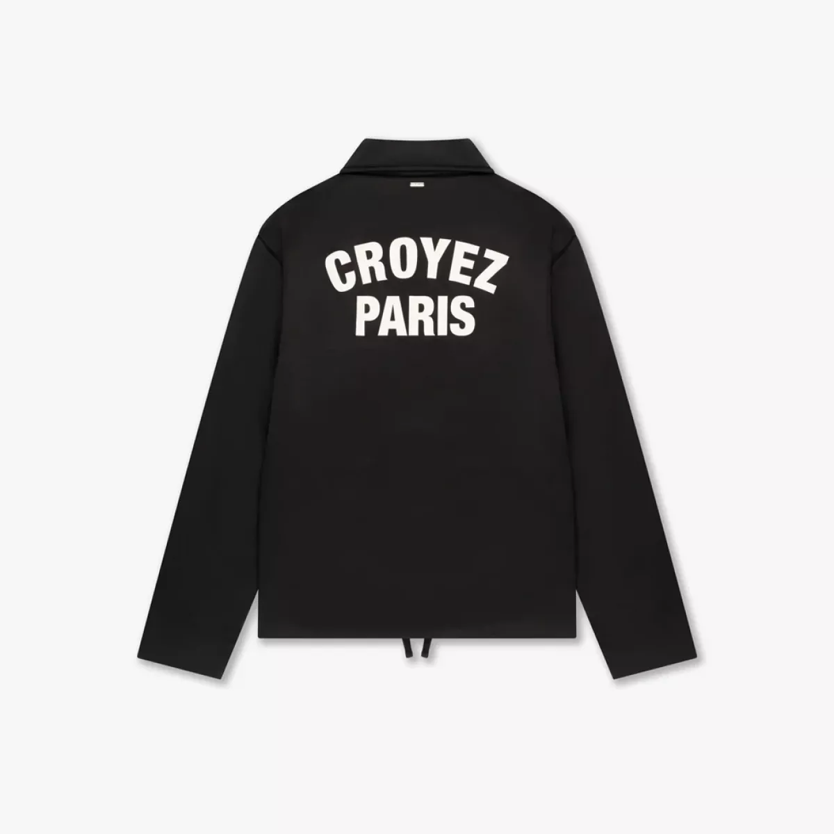 Croyez-Croyez paded coach jacket-CR1-FW25-35-2900 Black-ZWART
