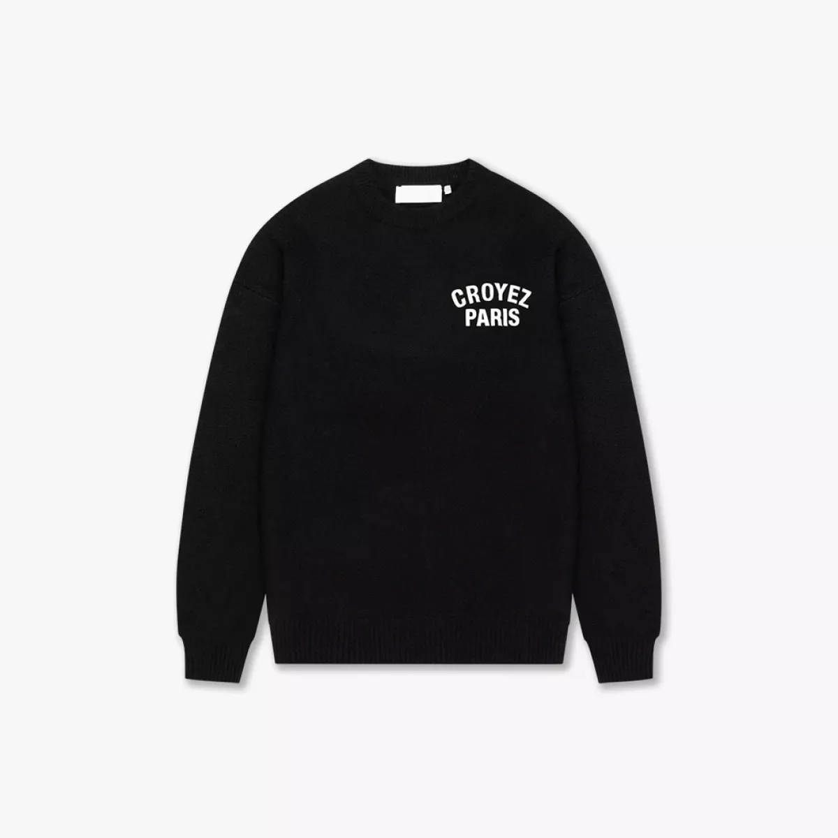 Croyez-Croyez paris knit sweater-CR1-FW25-37-2900 Black-ZWART