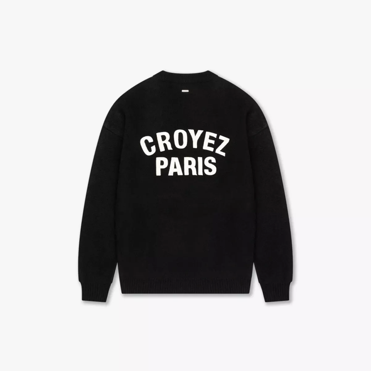 Croyez-Croyez paris knit sweater-CR1-FW25-37-2900 Black-ZWART