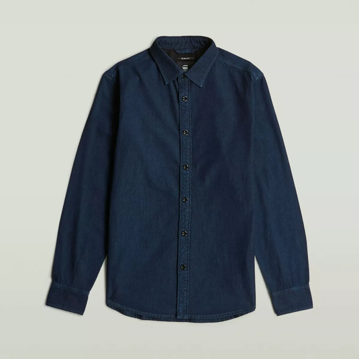 G-STAR-Clean slim shirt-D27681-D539-G839 worn in deep-DENIM