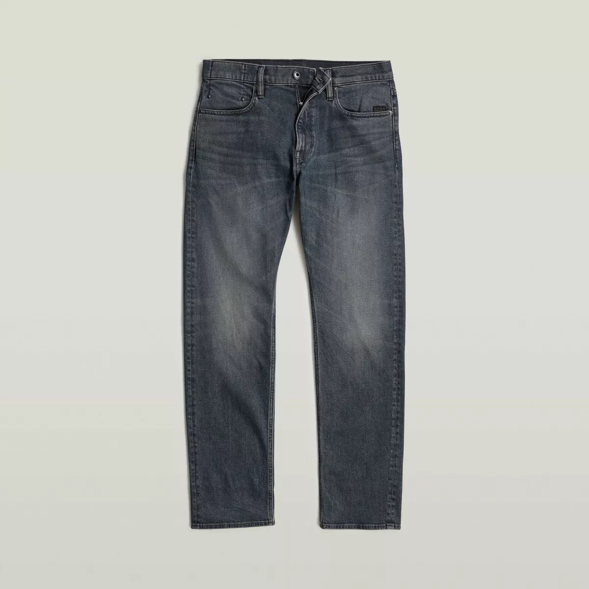 G-STAR-Mosa straight jeans-D23592-D775-G803 antic sand-DONKER BLAUW