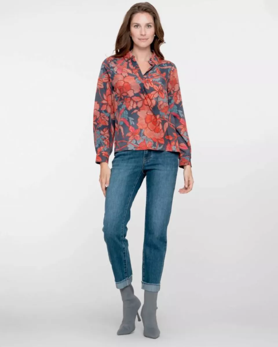 GEISHA--51517-10-805 grey denim-DONKER GRIJS/GRAFIET