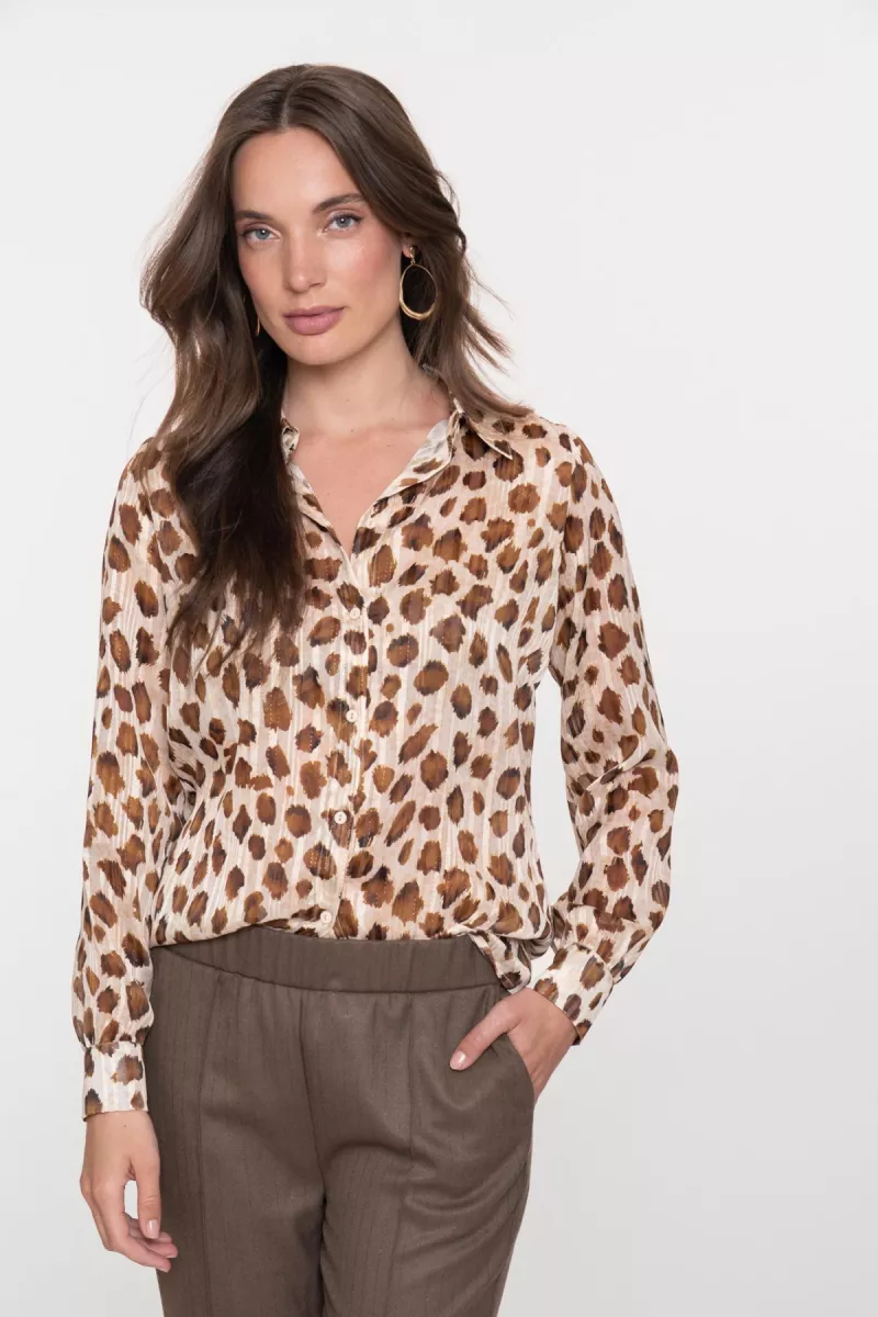GEISHA-Blouse-53919-20-720 sand/brown-ZAND