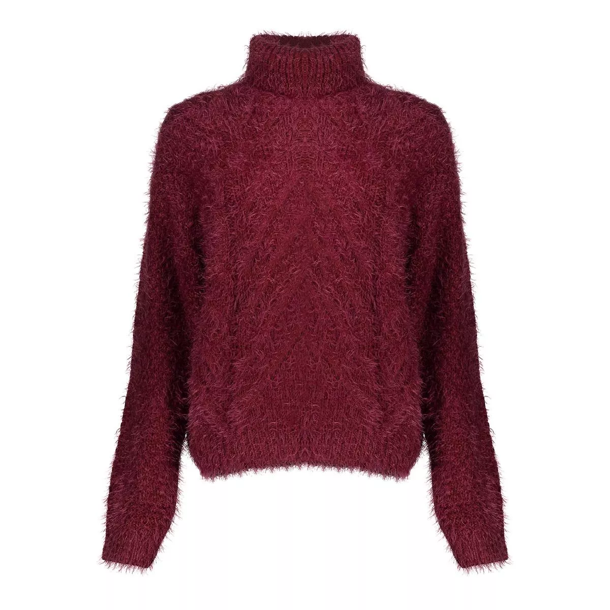 GEISHA-pullover-54515-10-480 burgundy-DONKER ROOD