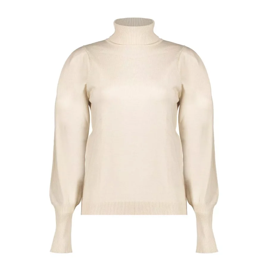 GEISHA-Pullover col pleated shoulder-54533-14-10 off-white-OFF WHITE