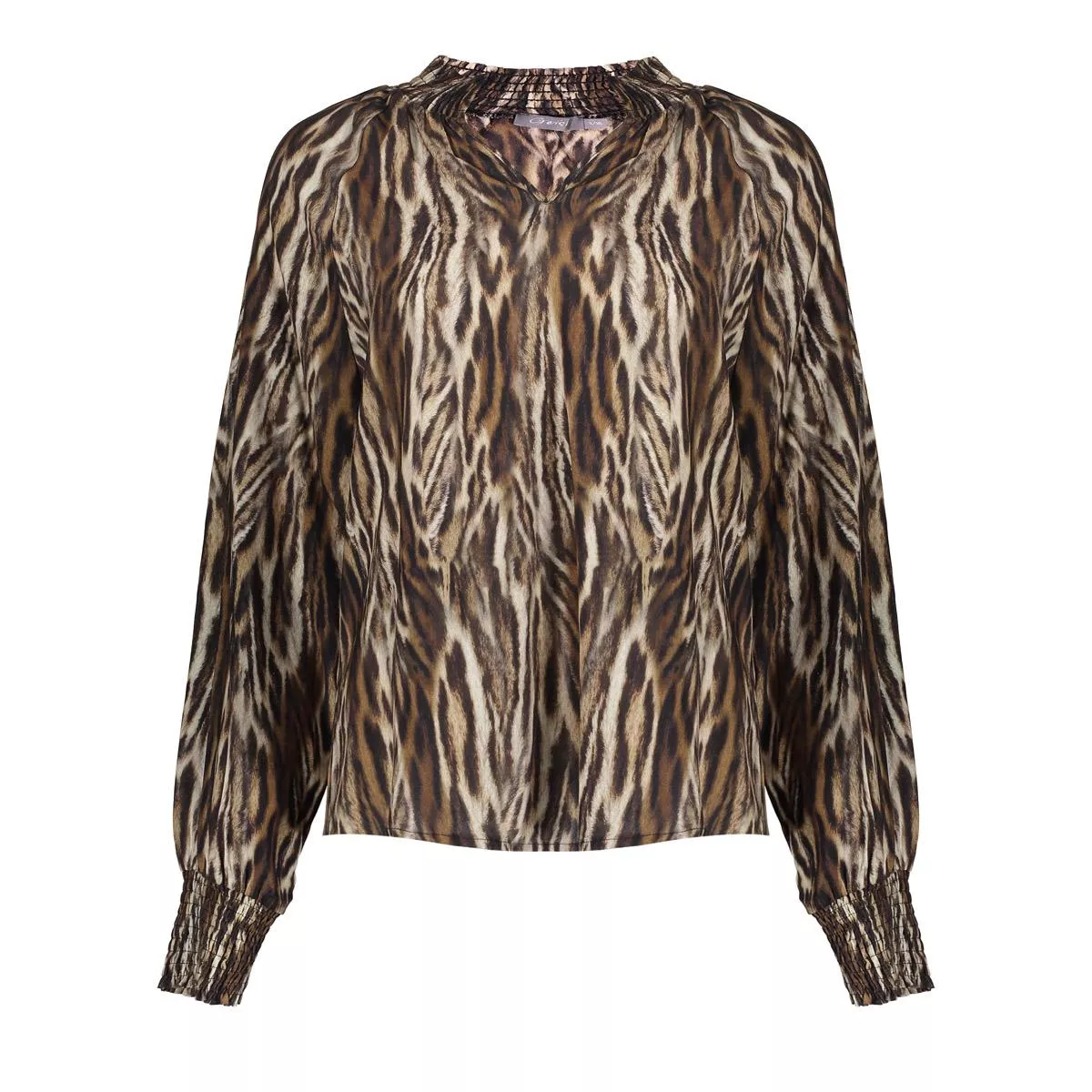GEISHA-Top anima;-53646-20-735 camel/black-CAMEL
