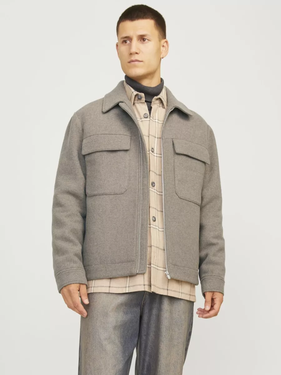 JACK & JONES-JPRCCRUSSEL JACKET SN-12259393-Greige-GRIJS