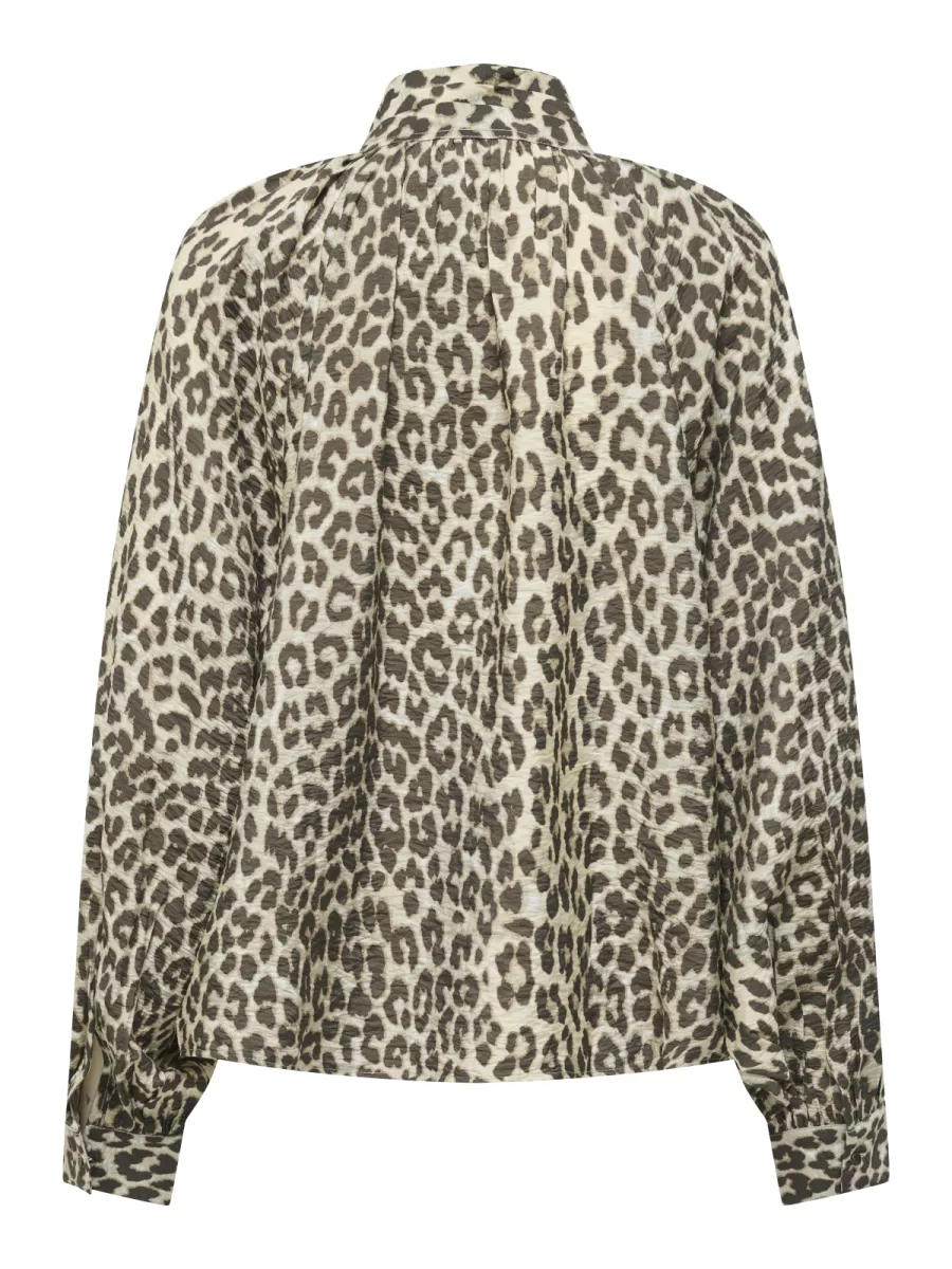 JDY-JDYBEATRICE LIFE L/S BOW SHIRT WVN-15359469-Birch-BRUIN