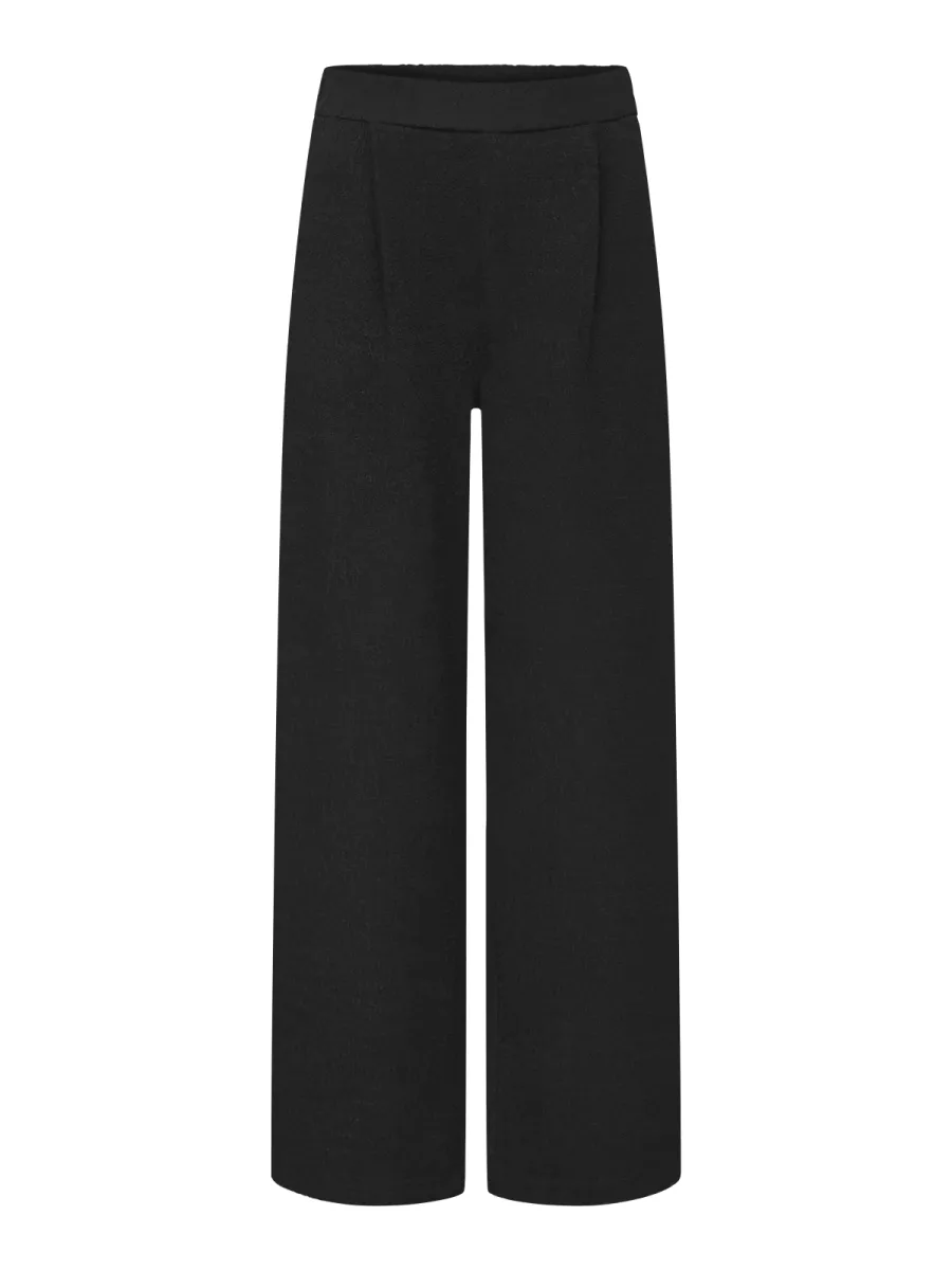 JDY-JDYDORIT PANT JRS-15355928-Black Checks-BLACK