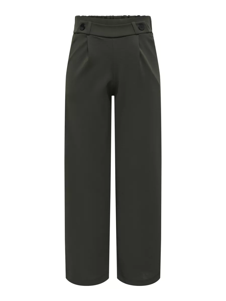 JDY-JDYGEGGO LIFE NEW LONG PANT JRS NOO-15208430-Peat-GROEN
