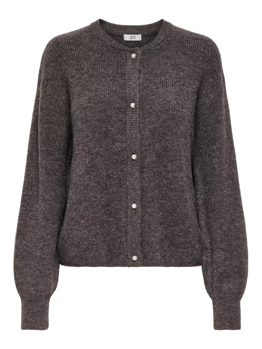 JDY-JDYLUMI LIFE L/S BUTTON CARDIGA KNT-15326819-Bracken-BRUIN