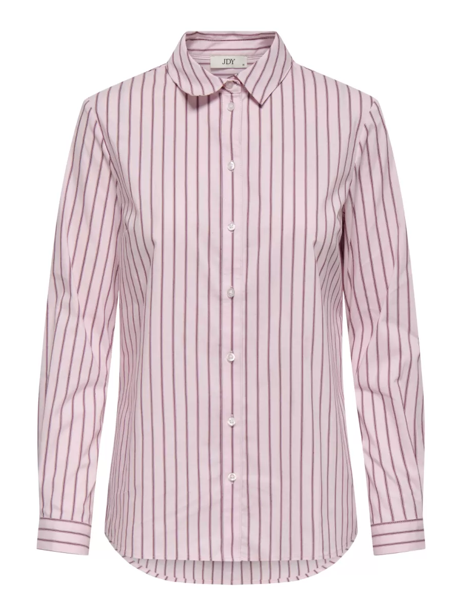 JDY-JDYMIO L/S SHIRT WVN NOOS-15149877-Chalk Pink-PINK