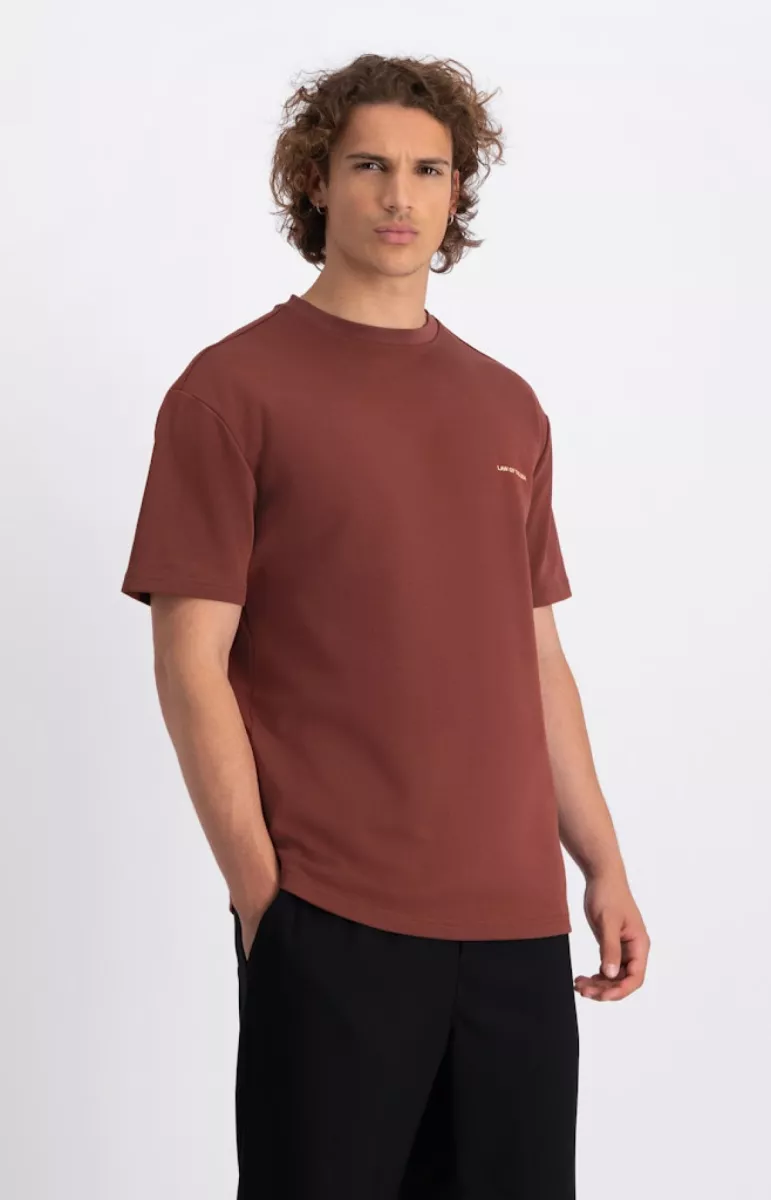 Law of the Sea-Scale artwork tee-10262-805 sable-ZAND