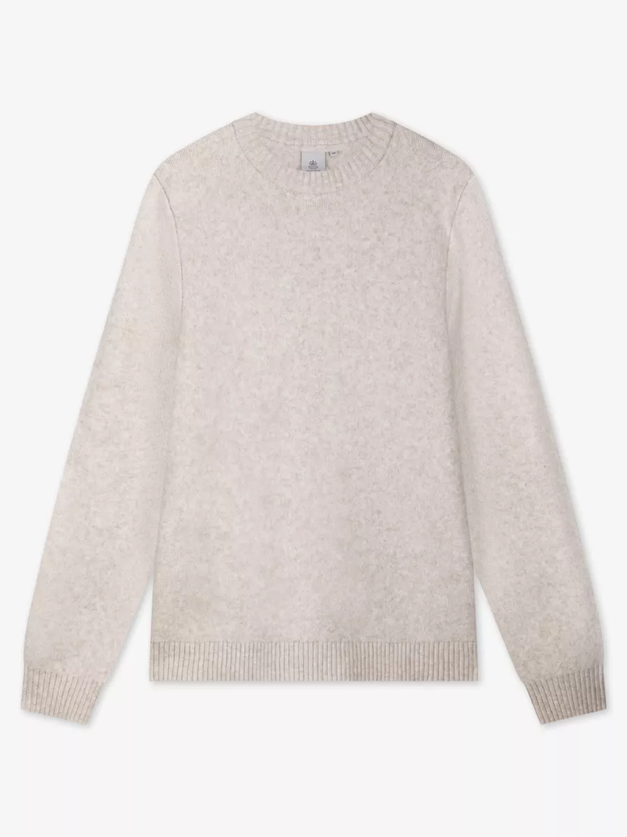 Law of the Sea-Syrinx crewneck-10282-905 coconut milk-OFF WHITE