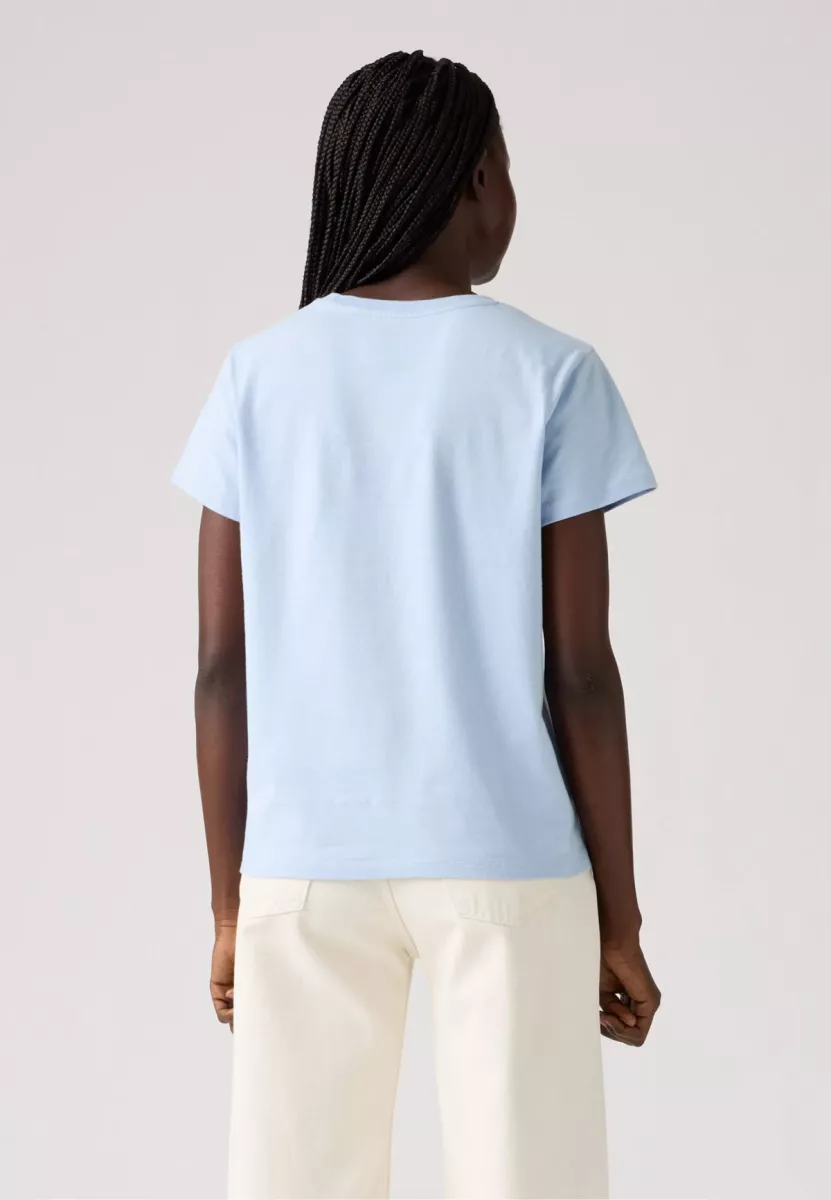 LEVI STRAUSS-The Perfect Tee Blue Carnation-17369-3185-LICHT BLAUW