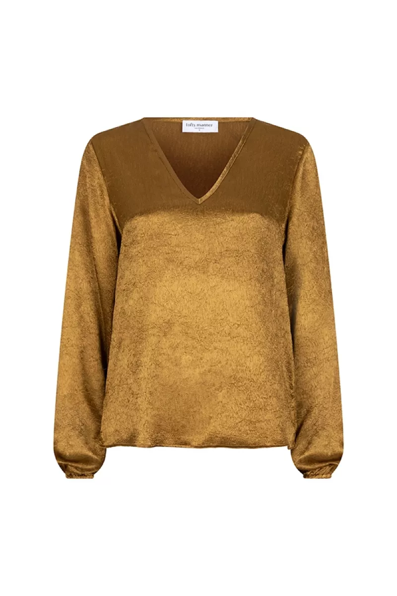 LOFTY MANNER-Blouse agnes-QI11.1-450 green-GROEN