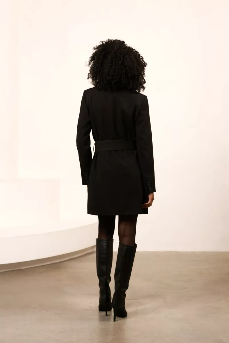 LOFTY MANNER-Florence-QJ22 - Blazer dress Florence-600 Black-BLACK