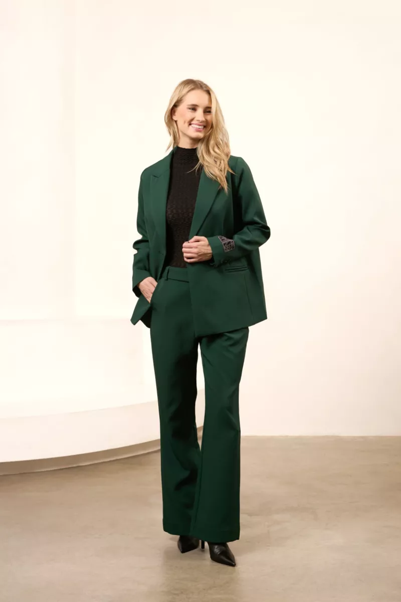 LOFTY MANNER-Navy-QJ33.1 - Trouser Navy-418 Petrol Green-PETROL