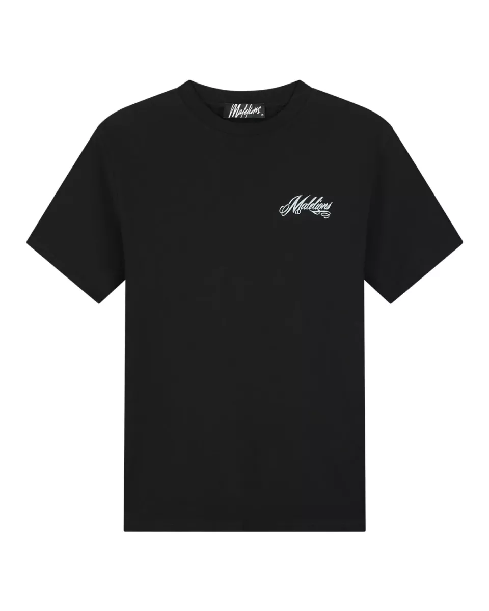 MALELIONS-Malelions men playing cards t-shirt-MM1-AW25-51-900 Black-BLACK