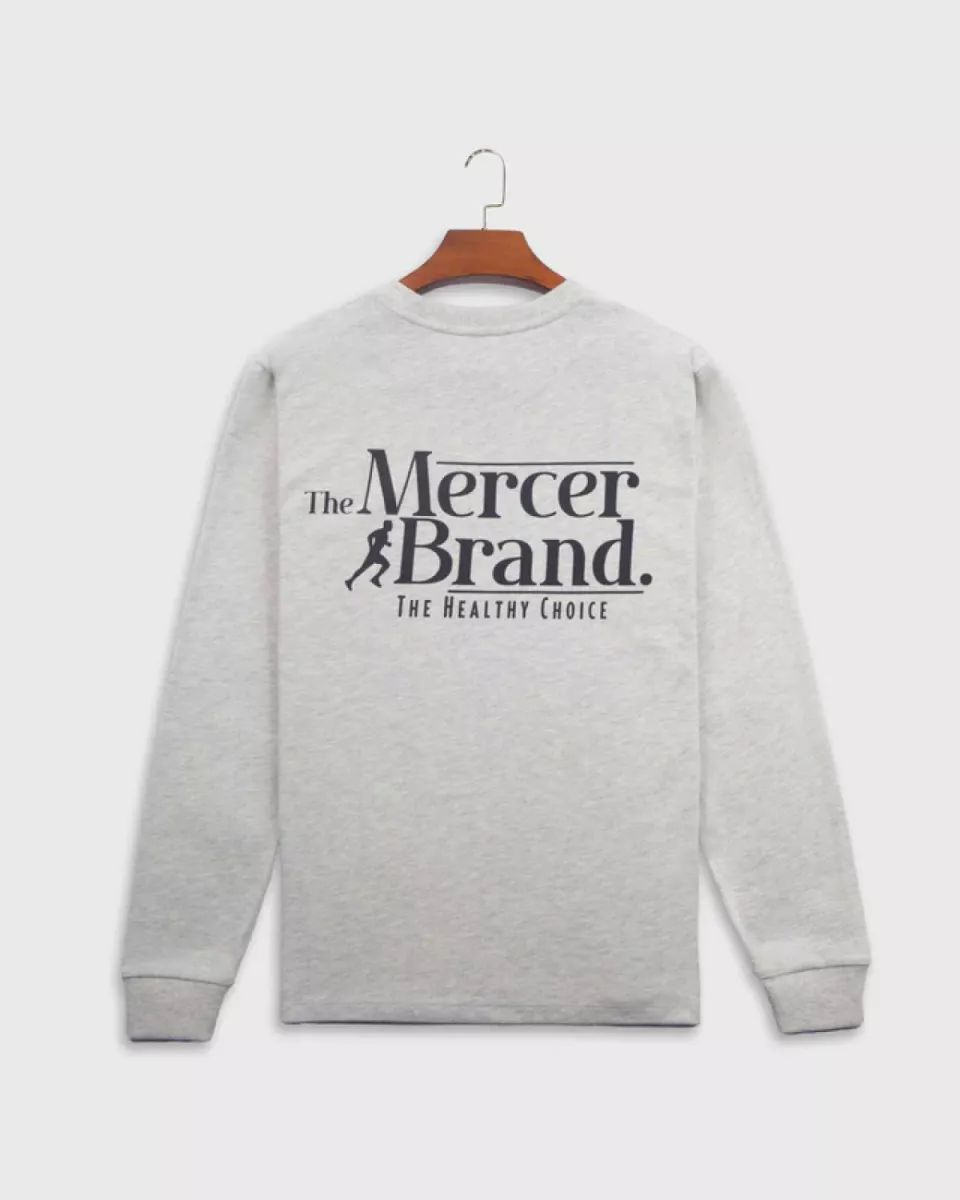 Mercer Amsterdam-The mercer long sleeve-MEAP253004-104 Light Sand-ZAND