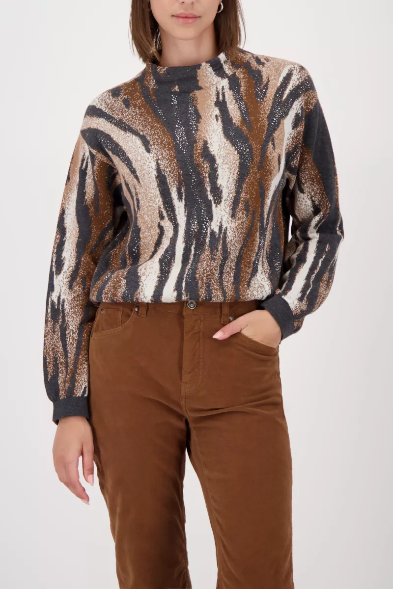 Monari--809689-887 Anthra pattern-ANTRACIET