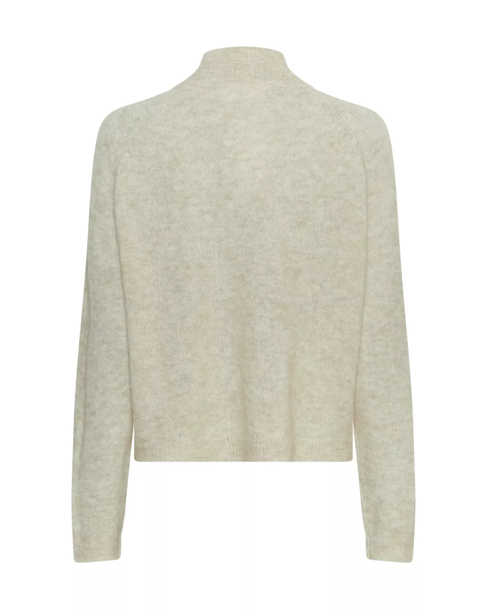 MOSS COPENHAGEN-Milania Hope-19260-Oatmeal Melange-CREME