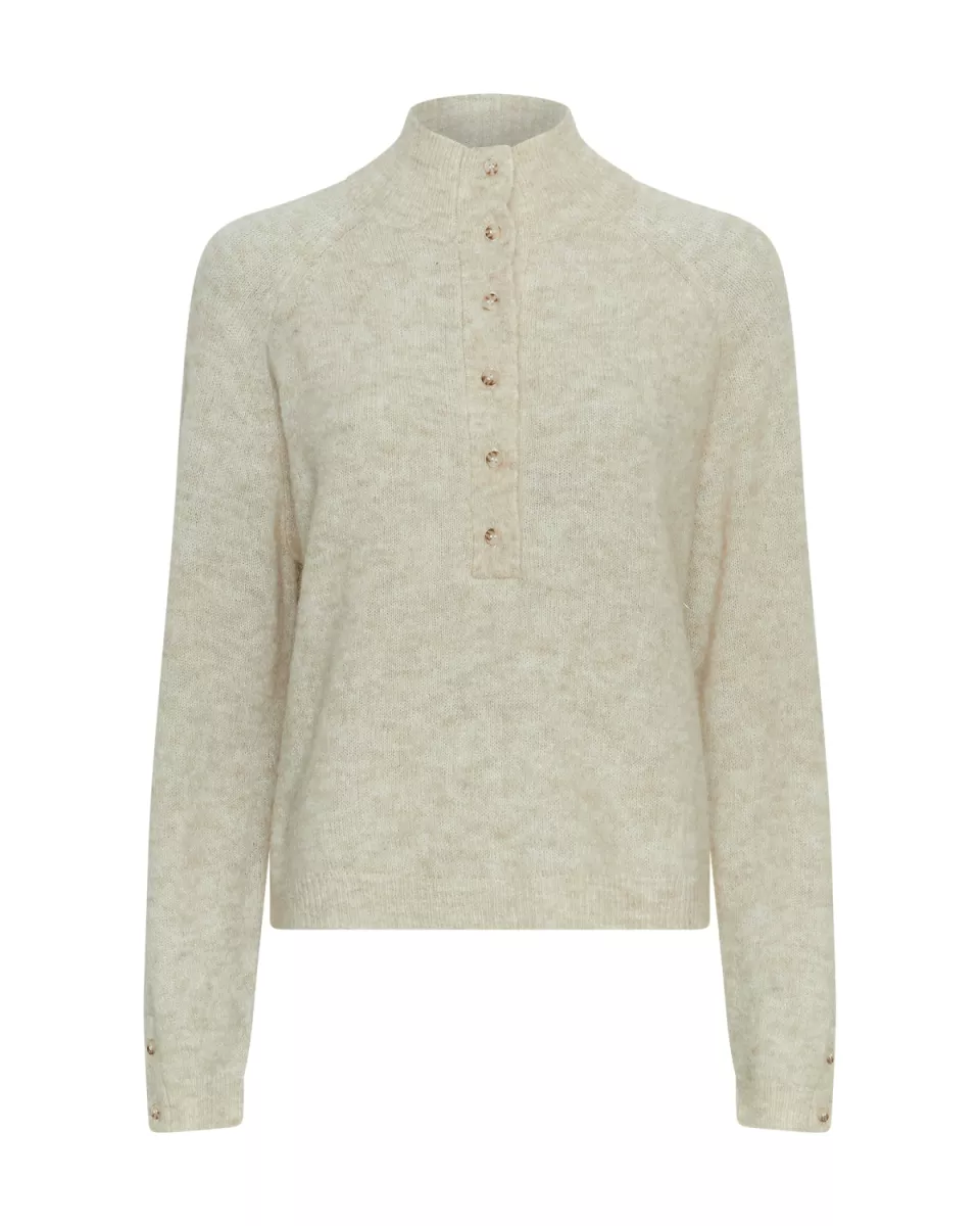 MOSS COPENHAGEN-Milania Hope-19260-Oatmeal Melange-CREME