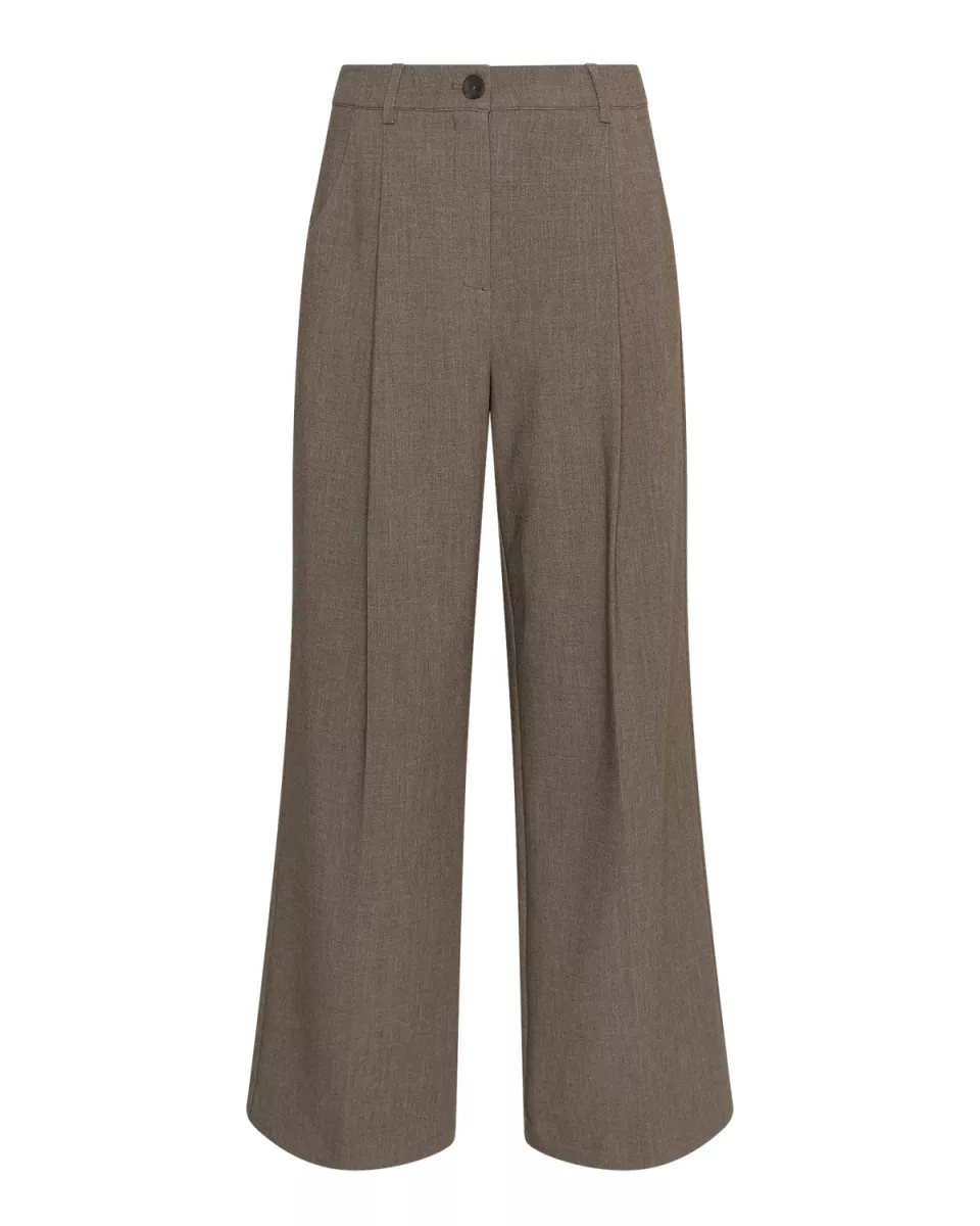 MOSS COPENHAGEN-Rosina Michelle Pants-19230-Slate Black Melange-ZWART