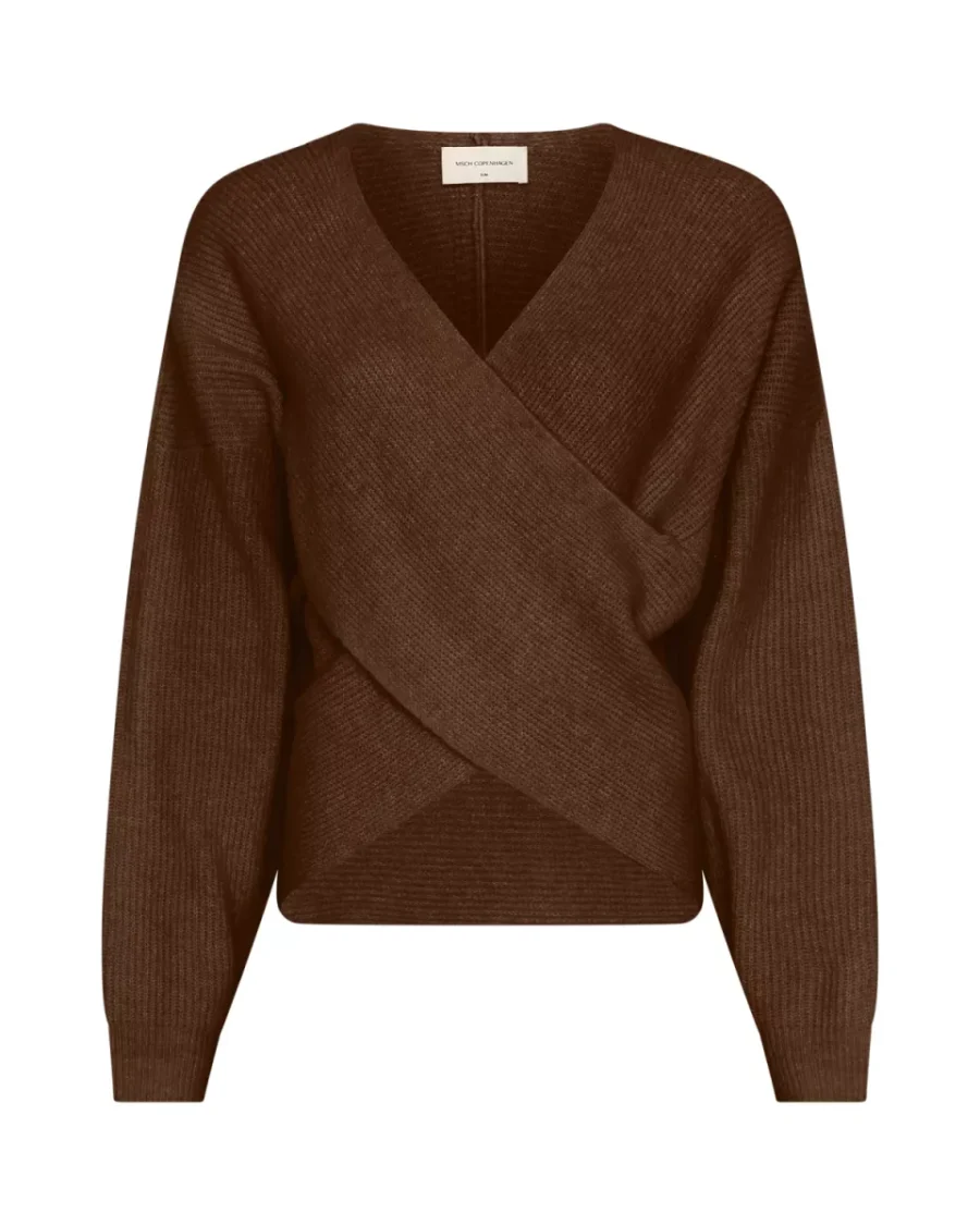 MOSS COPENHAGEN-Zinelle-18469-Slate Black Melange-TAUPE