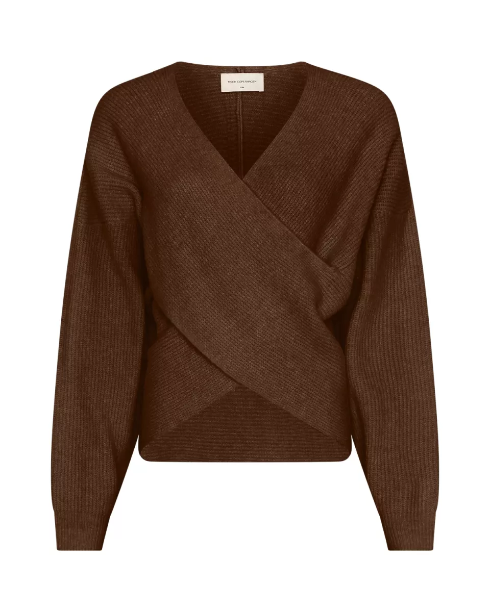 MOSS COPENHAGEN-Zinelle-18469-Slate Black Melange-TAUPE