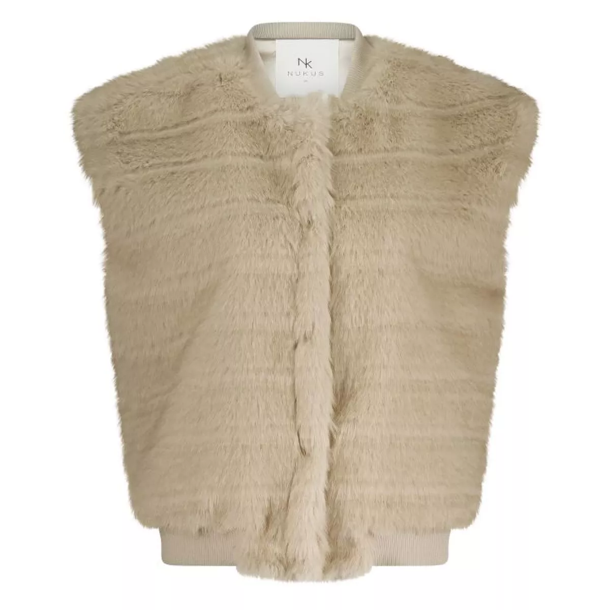 NUKUS-Bodywarmer-NKF08011-9 Sand-ZAND