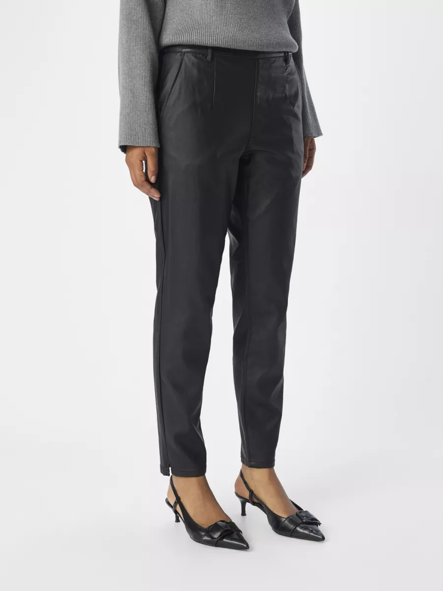 OBJECT-OBJBELLE LISA COATED PANT NOOS-23034937-Black-BLACK