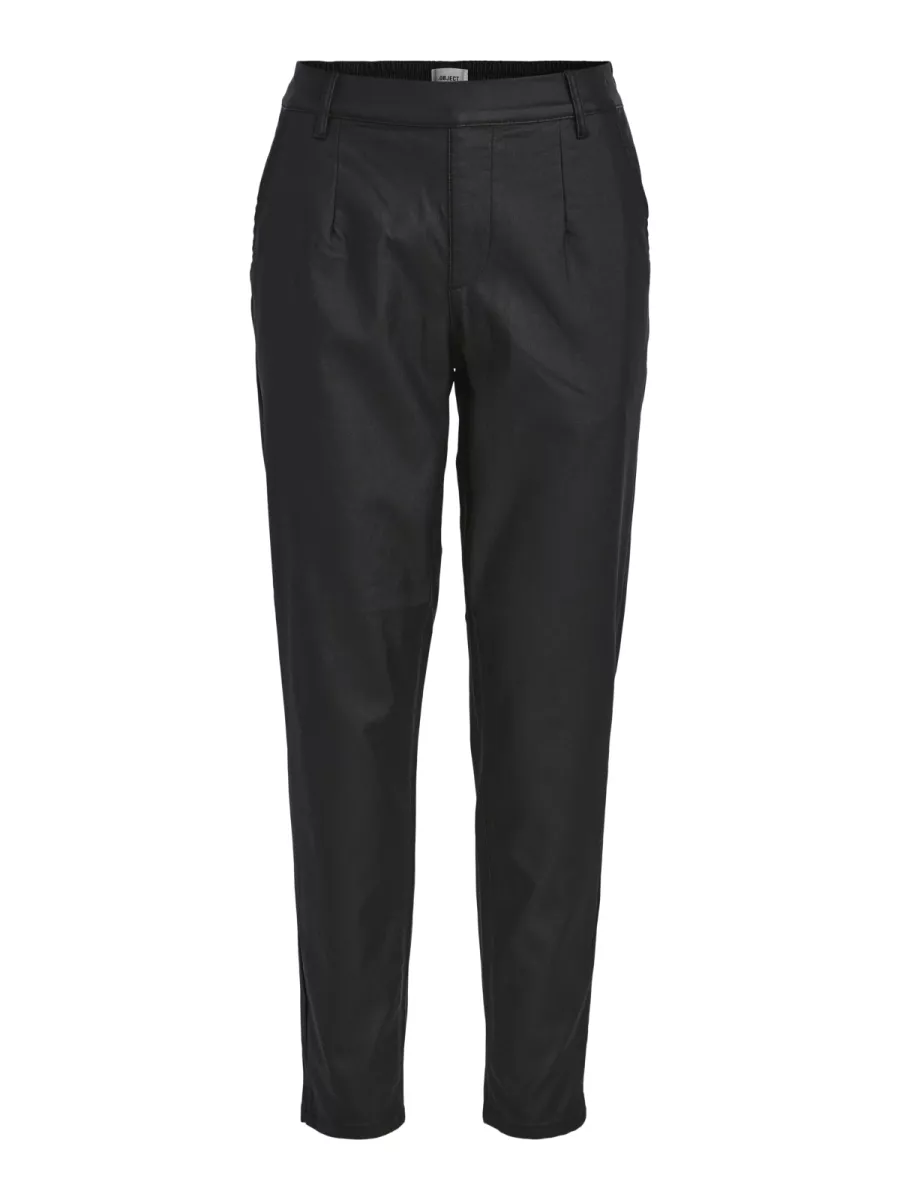 OBJECT-OBJBELLE LISA COATED PANT NOOS-23034937-Black-BLACK