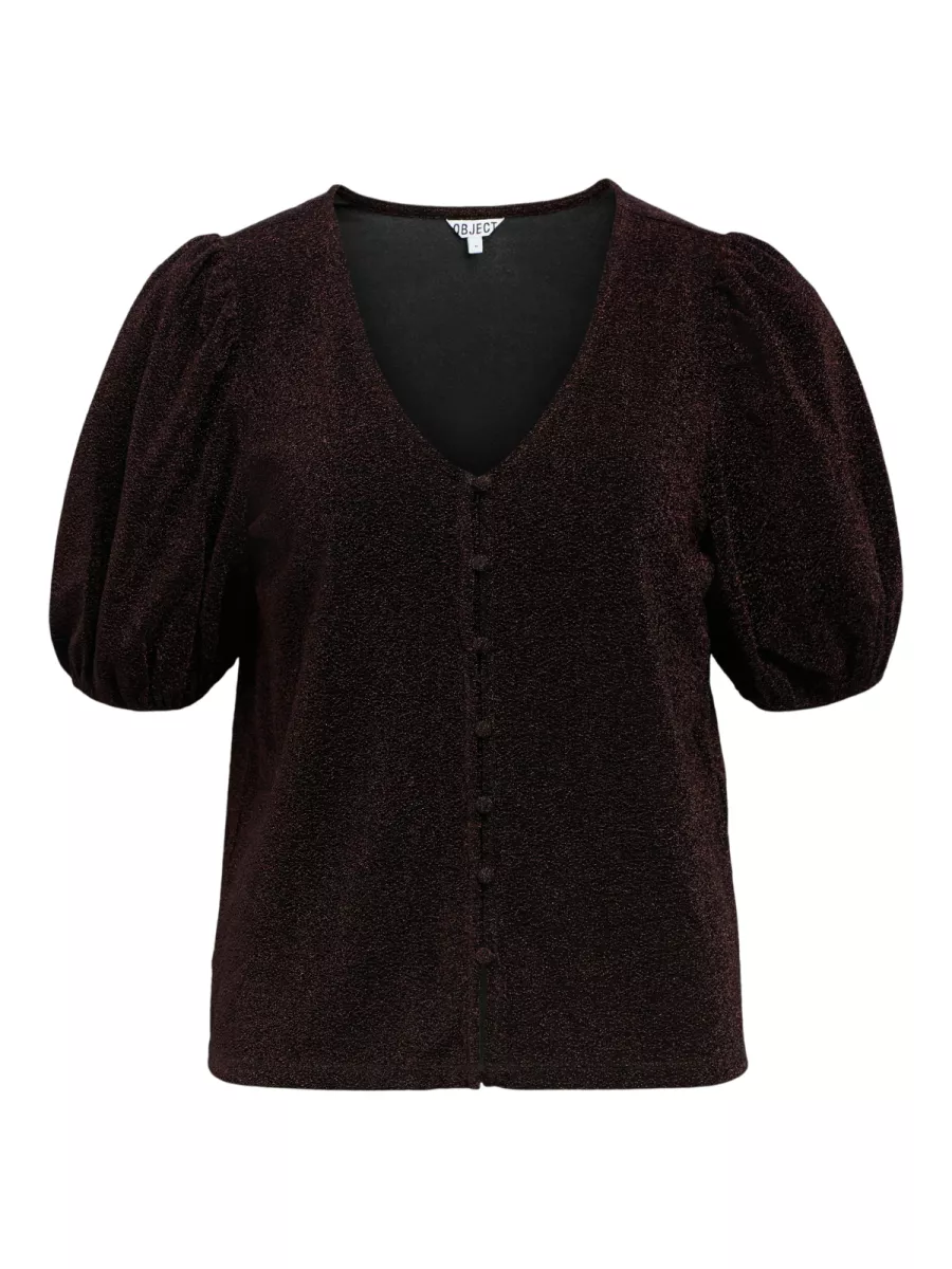 OBJECT-OBJFILIPA 2/4 LO TOP 141-23047720-Seal Brown-BRUIN COMBINATIES