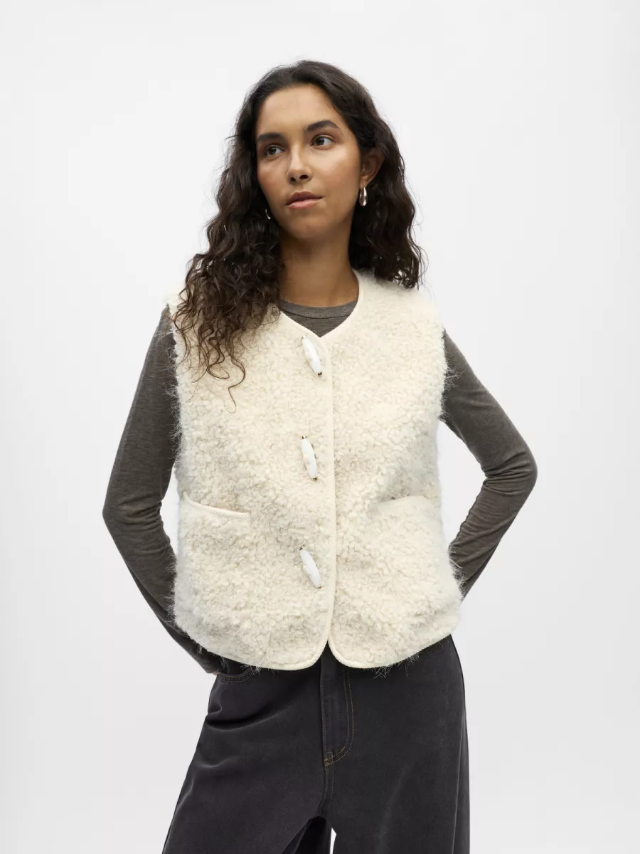 OBJECT-OBJIDUNA VEST 140-23047647-White Sand-ZAND