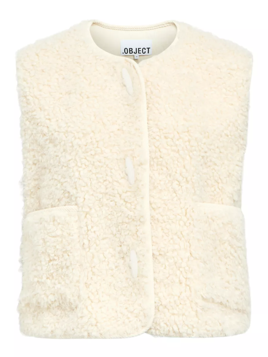 OBJECT-OBJIDUNA VEST 140-23047647-White Sand-ZAND