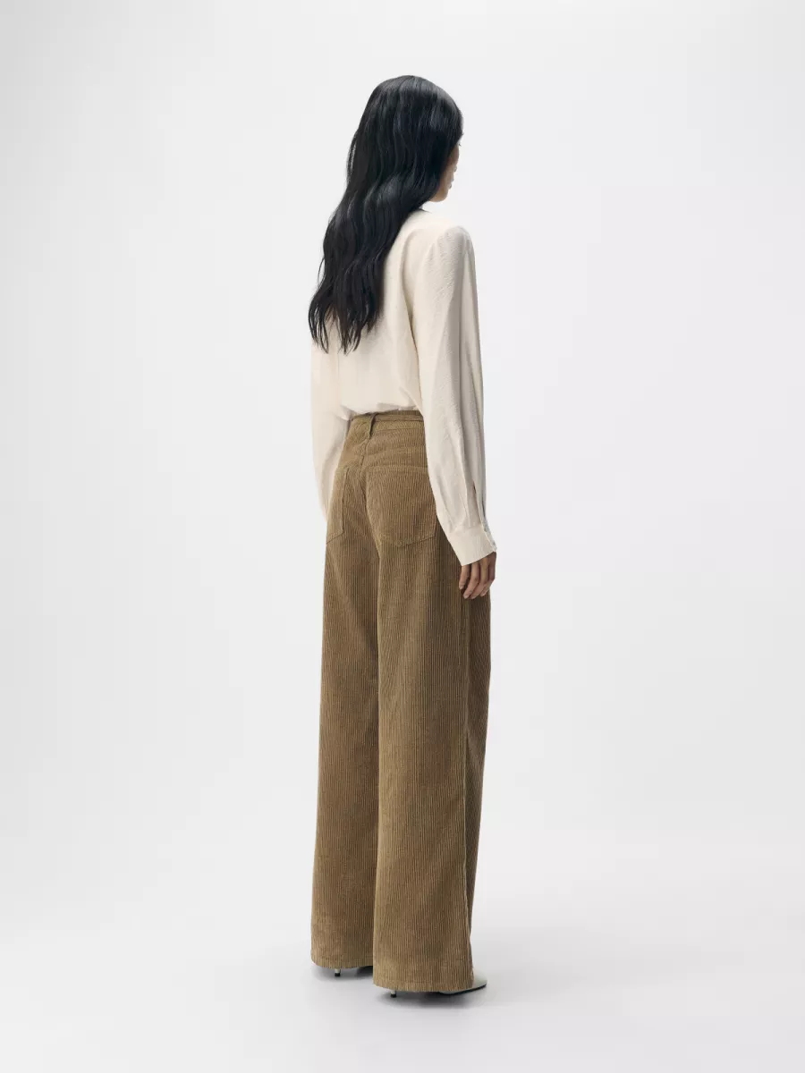 OBJECT-OBJMOJI ALIMA MW WIDE JEANS 141-23047678-Tannin-BRUIN