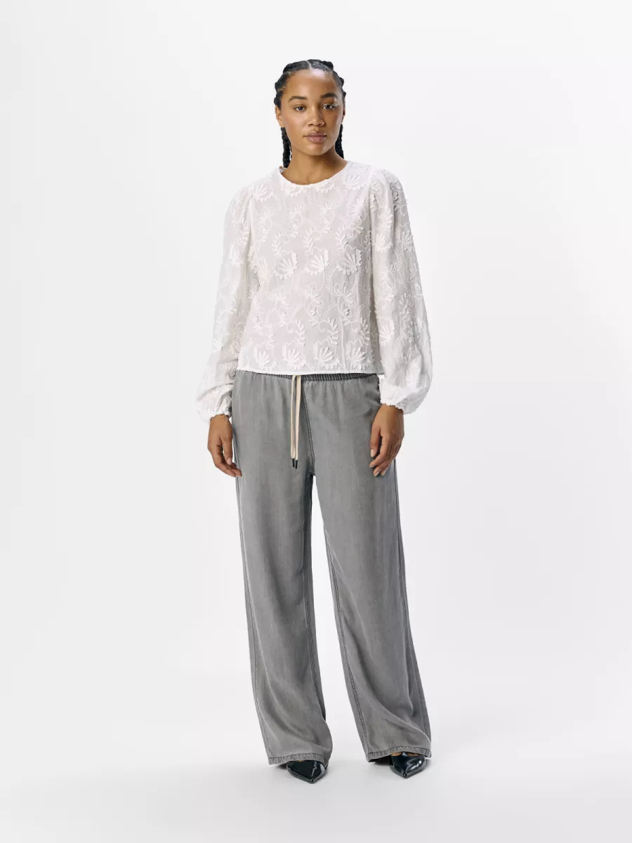 OBJECT-OBJMYA RE L/S TOP NOOS-23046020-Cloud Dancer-OFF WHITE