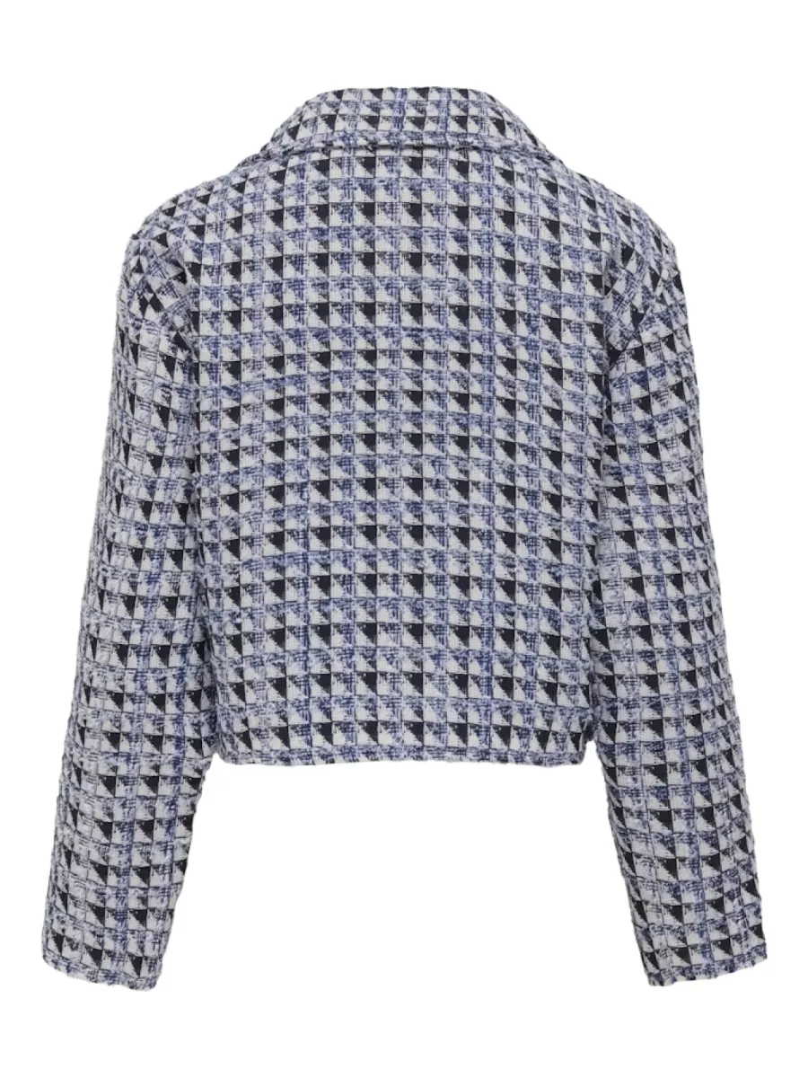 ONLY-ONLDAFNE LIFE ZIP BOUCLE JACKET CC-15349257-Cloud Dancer-CREME